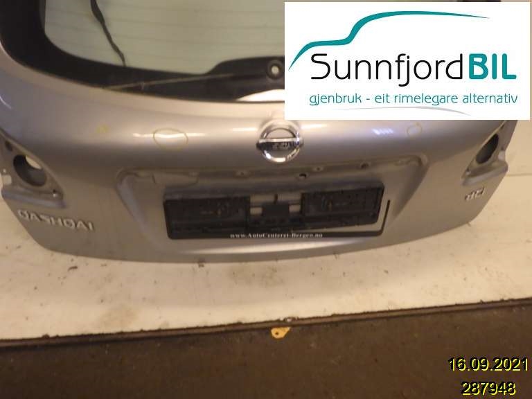 Bakluke til Nissan Qashqai 2007-2010 (Type I, Fase 1)  (NISSAN|K0100JD0M0|)