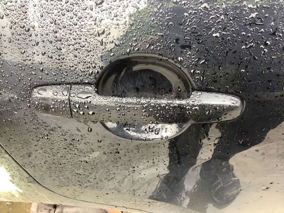 Dørhåndtak utv høyre bak til Toyota RAV4, 2006-2009 (Type III, Fase 1)  (TOYOTA|)