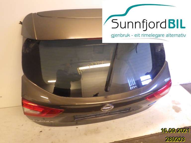 Bakluke til Nissan Qashqai, 2014-2021 (Type II)  (NISSAN|K0100HV0MA)