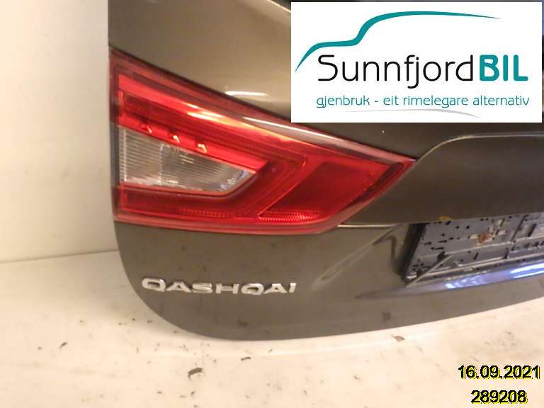 Baklykt venstre indre til Nissan Qashqai, 2014-2021 (Type II)  (NISSAN|)