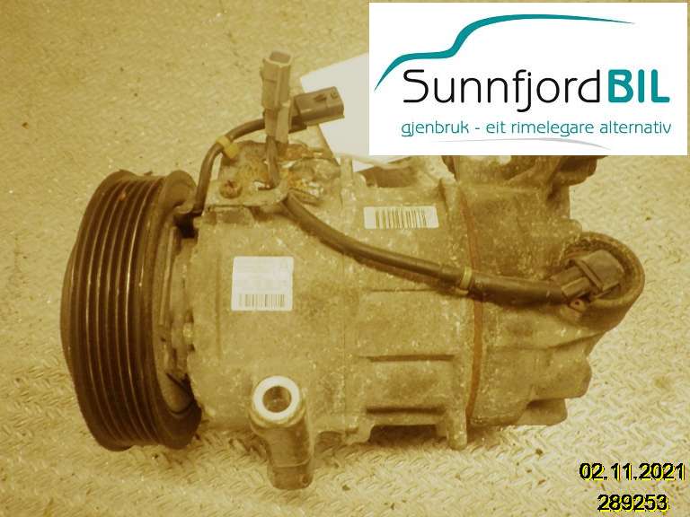 Aircondition kompressor til Nissan Qashqai 2010-2014 (Type I, Fase 2)  (NISSAN|926004EA0A|)