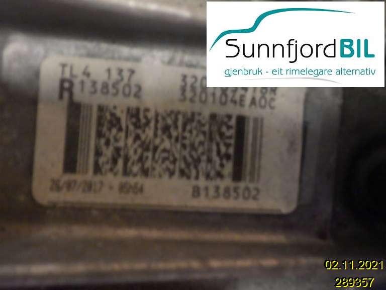 Girkasse manuell 6-trinn til Nissan Qashqai 2014-2021 (Type II)  (NISSAN|320104EA0C|)