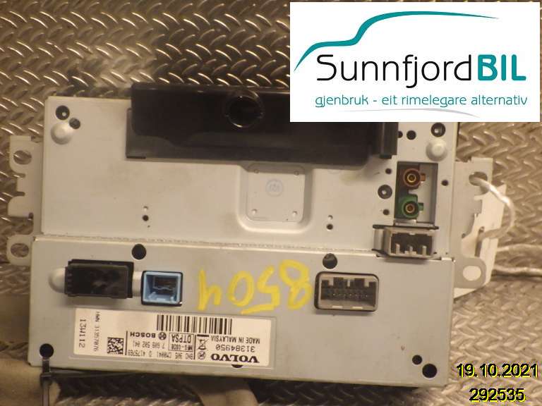 Multimedia display (MCU - Media Controller Unit) til Volvo V40 2012-2019  (VOLVO|31384950|)