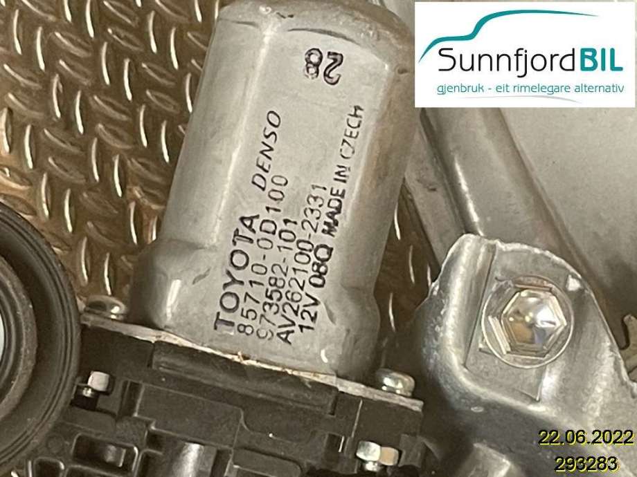 Ruteheis venstre til Toyota Auris 2013-2015 (Type II, Fase 1)  (TOYOTA|6984002240|)