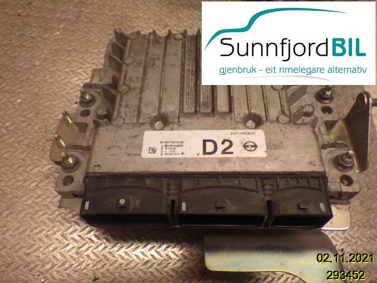 Styreenhet motor til Nissan Qashqai 2010-2014 (Type I, Fase 2)  (NISSAN|S180193104A|)