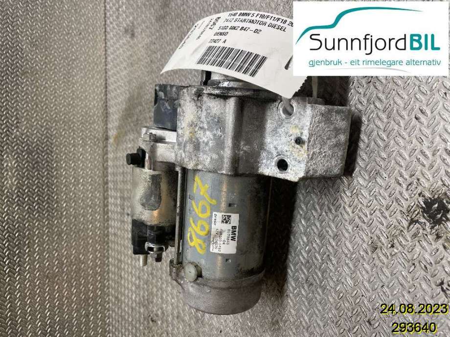 Starter diesel til BMW 5-Serie, 2010-2017 (F10/F11) (F10/F11) (BMW|12418570846)