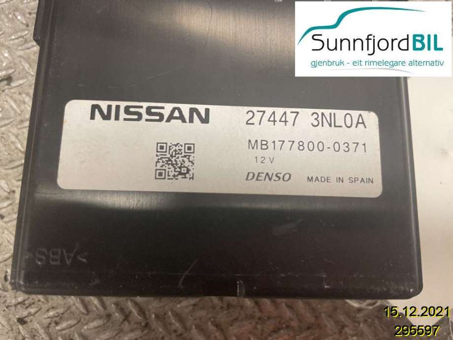Styreenhet diverse til Nissan Leaf, 2018-->> (Type II)  (NISSAN|274473NL0A)