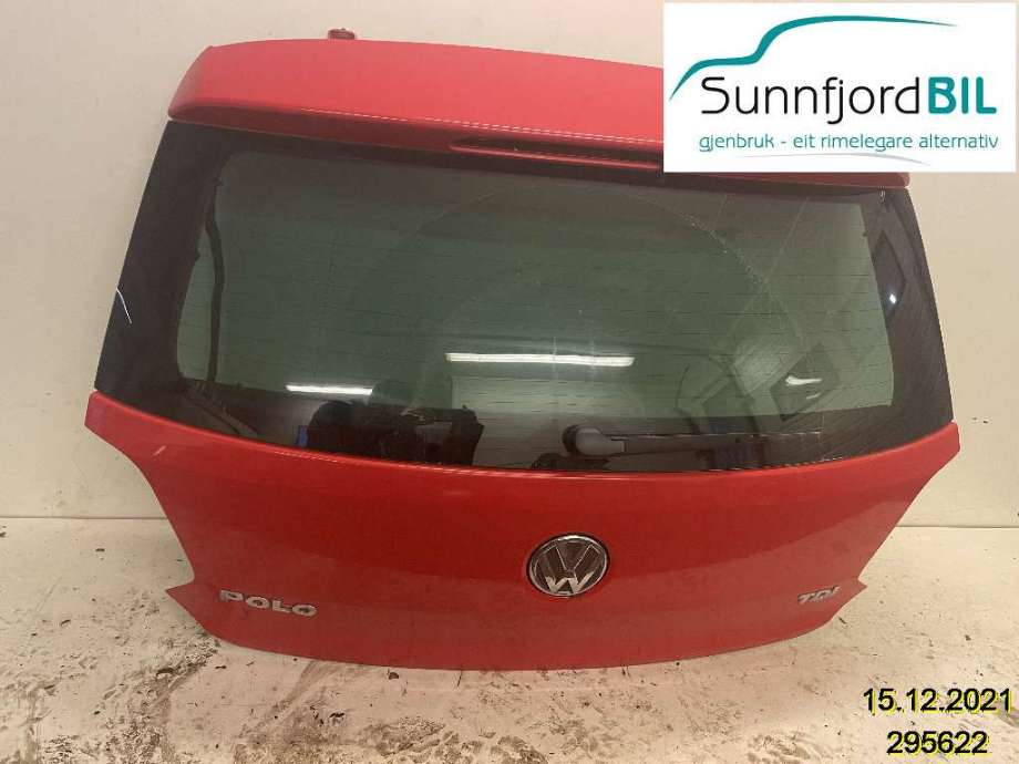 Bakluke combi til VW Polo, 2009-2014 (Type V, Fase 1)  (VOLKSWAGEN|6R6 827 025 C)