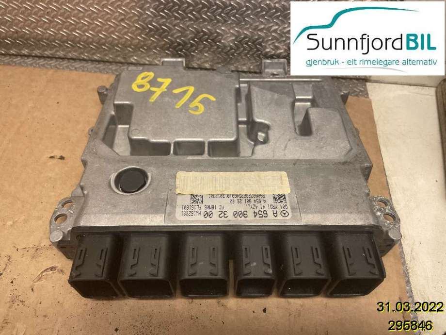 Styreenhet motor til Mercedes E-Klasse 2016-2023 (W213) (W213) (MERCEDES|A 654 900 32 00|)