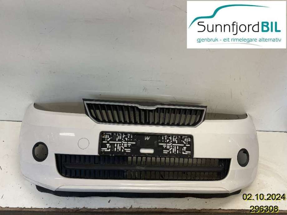 Støtfanger foran til Škoda Citigo 2012-2019 (SKODA|1ST 807 221 A|1ST 807 221 G|)