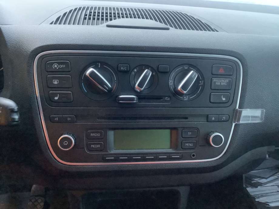 Varmeapparat betjening til Škoda Citigo, 2012-2019 (SKODA|)