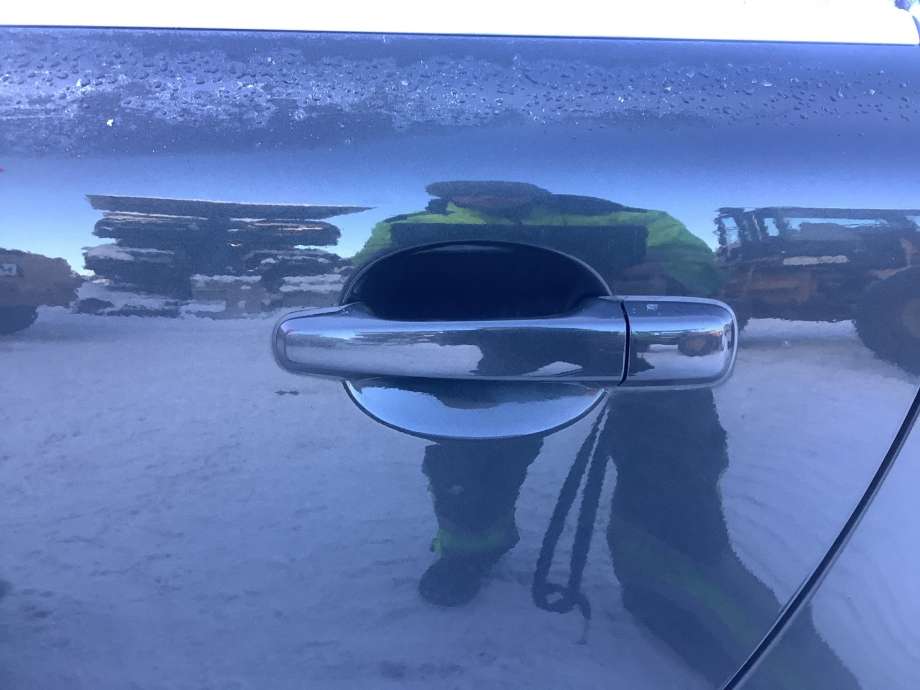 Dørhåndtak utv venstre bak til Volvo V70, 2007-2013 (Type III, Fase 1)  (VOLVO|30784202)