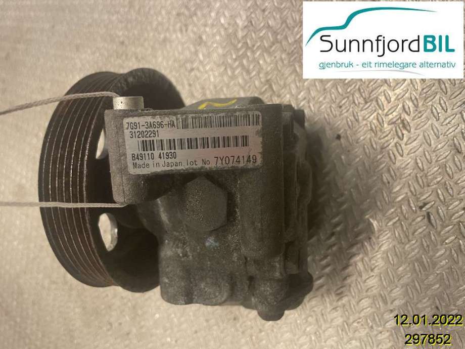 Servo pumpe mekanisk til Volvo V70, 2007-2013 (Type III, Fase 1)  (VOLVO|36001213)