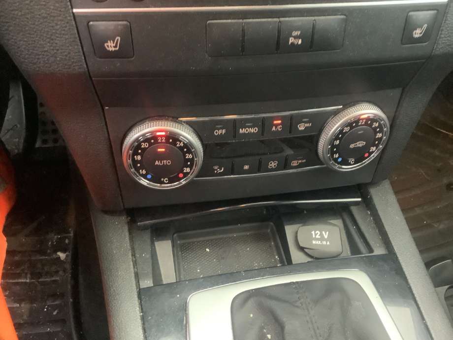 Varmeapparat betjening til Mercedes GLK, 2008-2015 (X204) (X204) (MERCEDES|A2049002103)