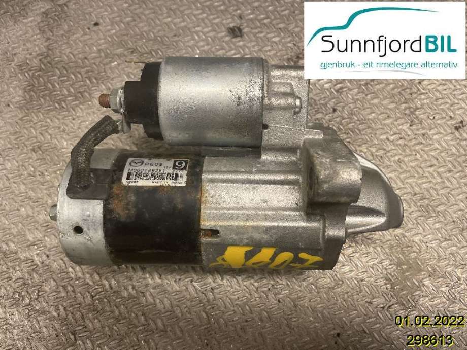 Starter til Mazda 3, 2016-2019 (Type III, Fase 2)  (MAZDA|M000T89281)