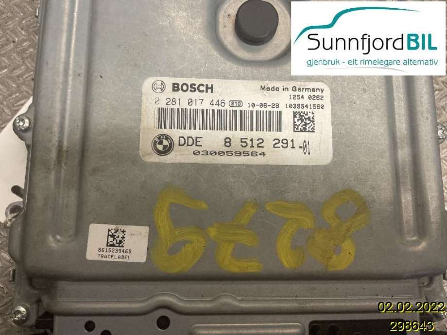 Styreenhet motor til BMW 3-Serie, 2005-2011 (E90/E91/E92/E93) (E90/E91/E92/E93) (BMW|13 61 8 519 671)