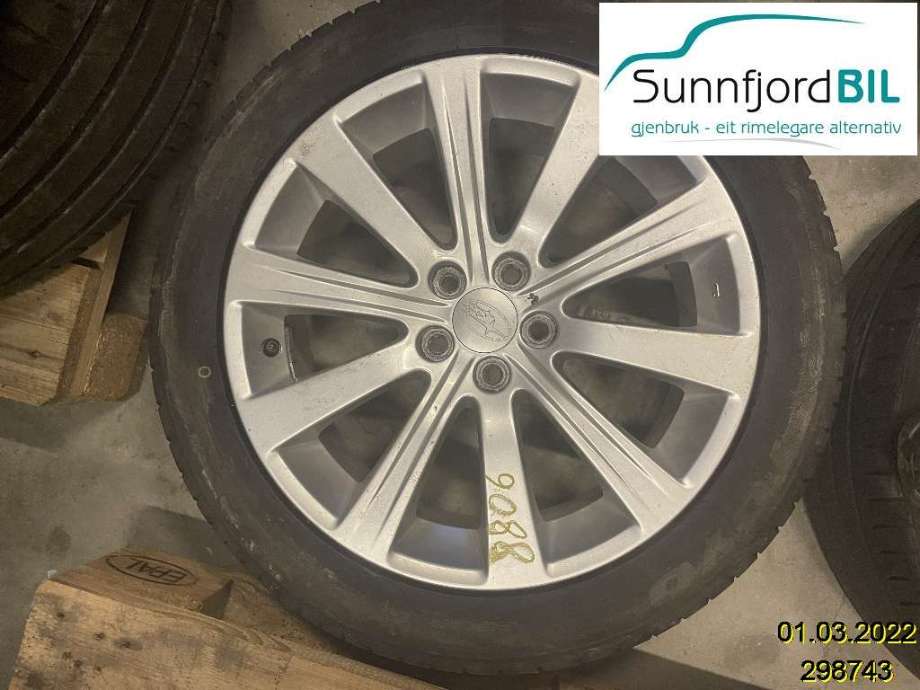 Felgsett aluminium til Subaru Impreza 2008-2012 (Type III) (SUBARU|7X17 ET55|)