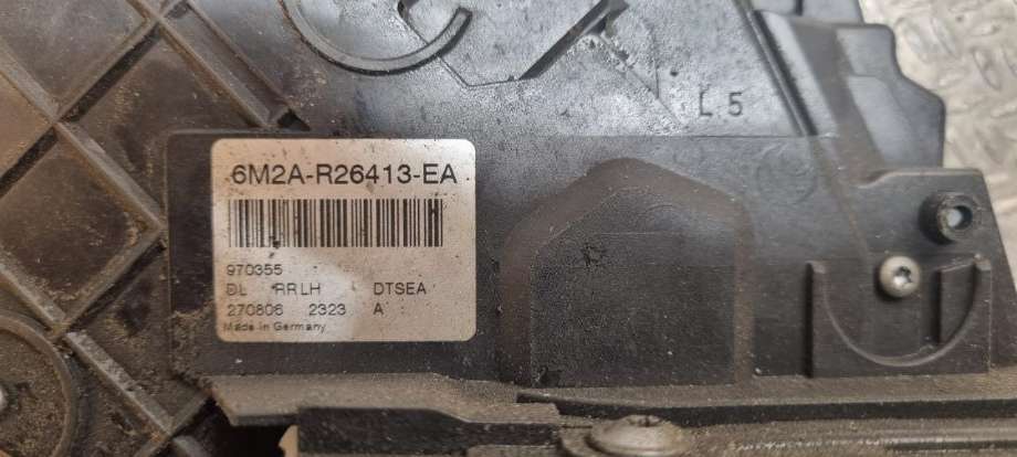 Låsekasse venstre til Ford Galaxy, 2007-2010 (Type III, Fase 1)  (FORD|6M2A-R26413-ED)