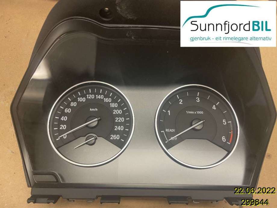 Instrumentpanel til BMW 2-Serie 2014-2021 (F22/F23) (F22/F23) (BMW|680495701|)