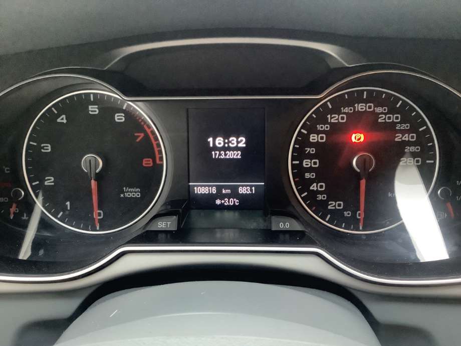 Instrumentpanel til Audi A4, 2007-2014 (Type IV) (B8) (B8) (AUDI|8K0 920 931 P)