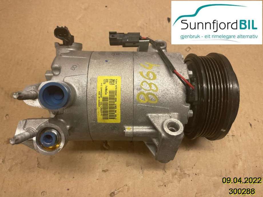 Aircondition kompressor til Ford Focus 2011-2014 (Type III, Fase 1) (FORD|CV6119D629FE|)