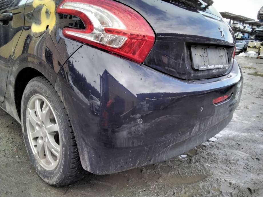 Støtfanger bak til Peugeot 208 2012-2019 (Type I)  (PEUGEOT|)