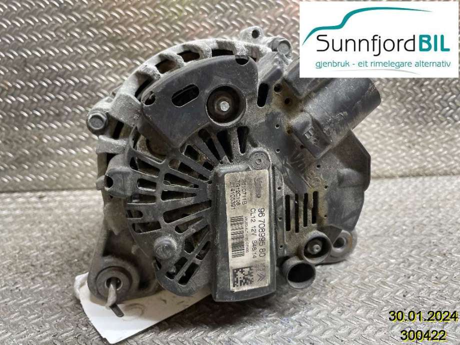Dynamo til Peugeot 208 2012-2019 (Type I) (PEUGEOT|96 708 995 80|9670899580|9818677980)