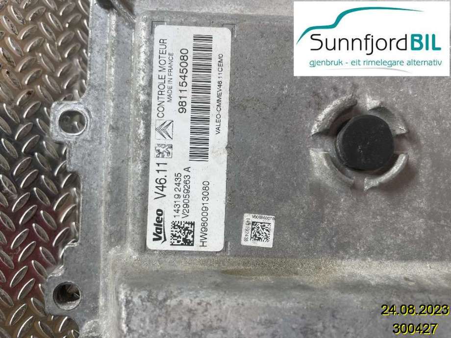 Styreenhet motor til Peugeot 208 2012-2019 (Type I) (PEUGEOT|1613248880|HMZ|9811545080)