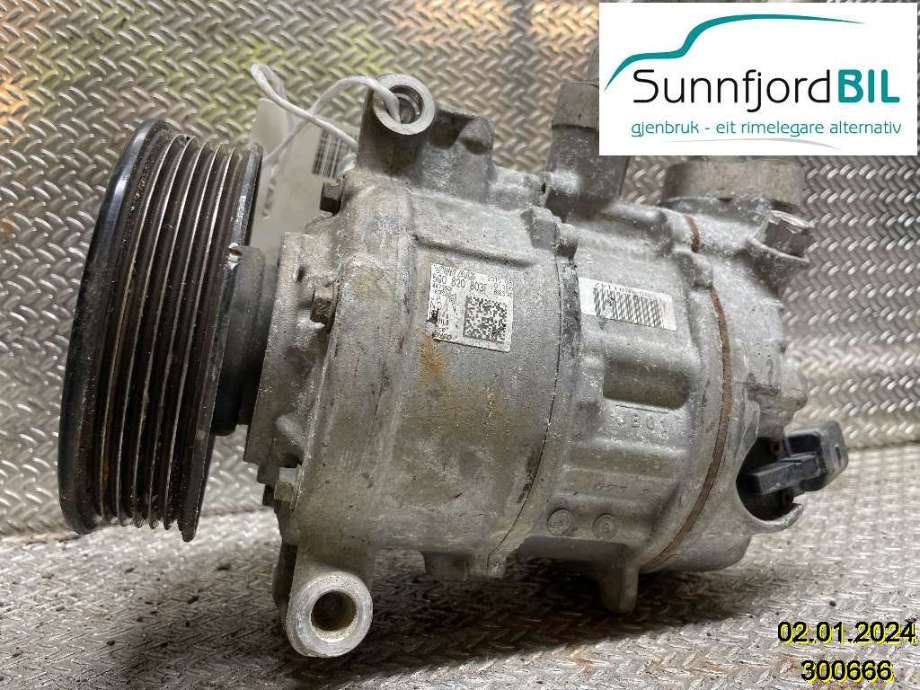 Aircondition kompressor til Audi A3, 2016-2020 (Type III, Fase 2)  (AUDI|5Q0820803K)