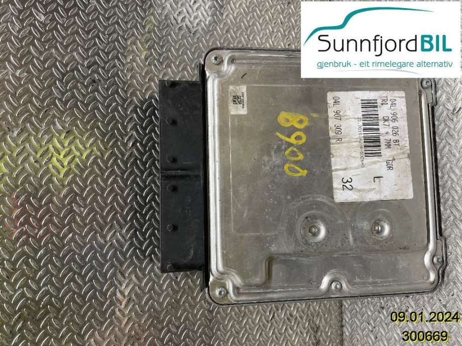 Styreenhet motor til Audi A3 2016-2020 (Type III, Fase 2)  (AUDI|04L 907 309 R|04L907309R|0281031066)