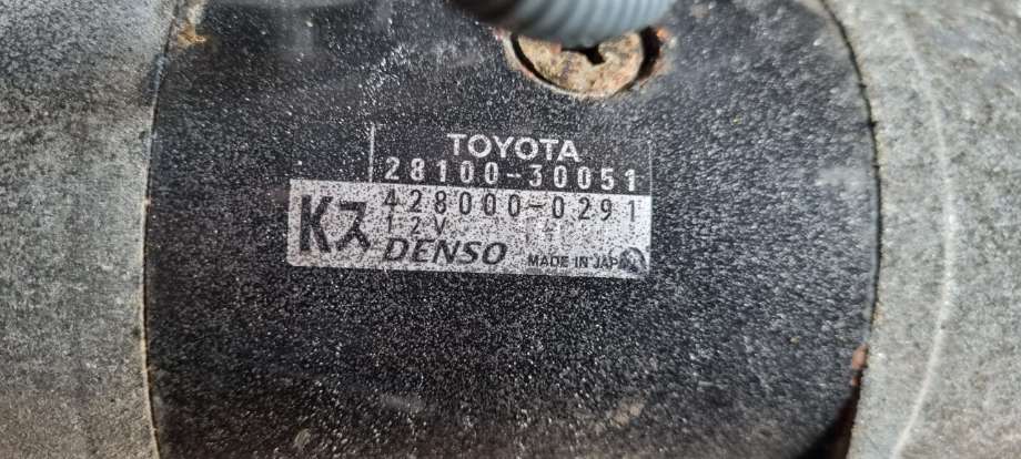 Starter diesel til Toyota Land Cruiser 150, 2014-->> (Fase 2)  (TOYOTA|2810030051)