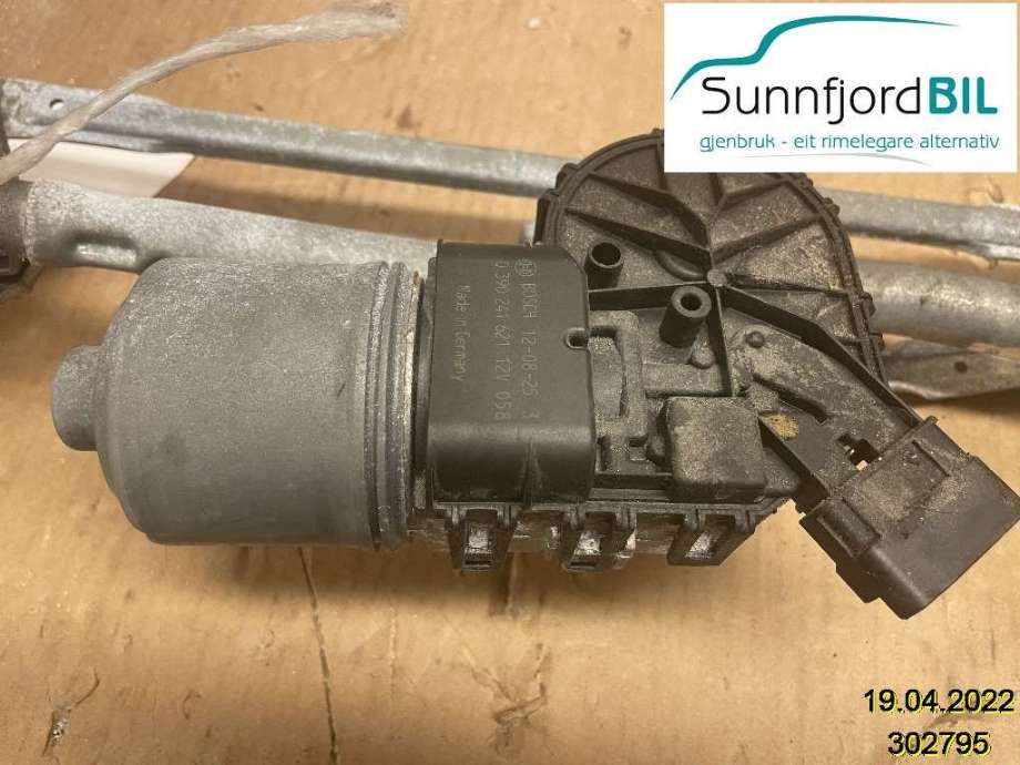 Viskermotor frontrute til Citroën Berlingo, 2008-2015 (Type II, Fase 1)  (CITROEN|)