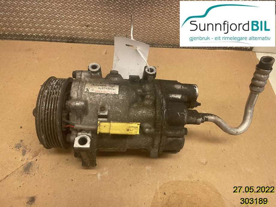 Aircondition kompressor til Peugeot Partner 2008-2015 (Type II, Fase 1)  (PEUGEOT|968749980|)