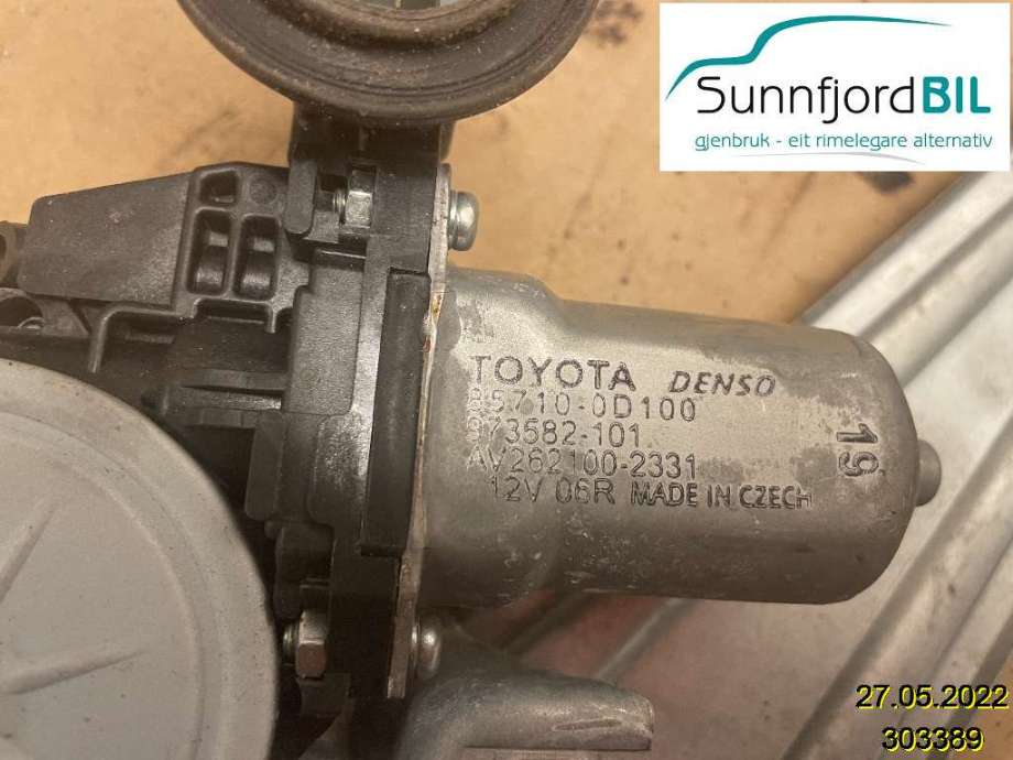 Ruteheis venstre til Toyota Auris 2013-2015 (Type II, Fase 1)  (TOYOTA|)