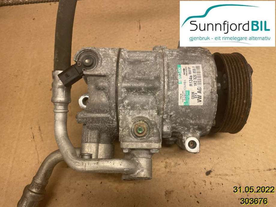 Aircondition kompressor til Škoda Superb 2008-2015 (Type II)  (SKODA|1K0820859F|)