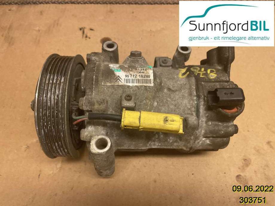 Aircondition kompressor til Peugeot Partner, 2008-2015 (Type II, Fase 1)  (PEUGEOT|9671216280)