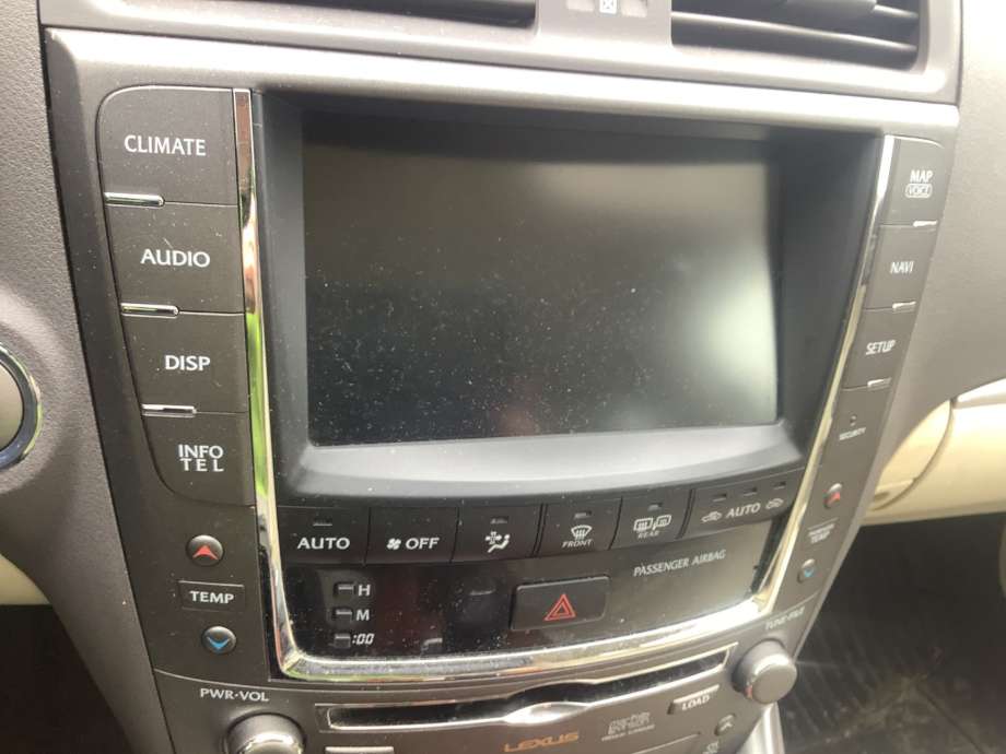 Bilstereo navigasjon til Lexus IS, 2006-2013 (Type II) (XE20) (XE20) (LEXUS|8643153A00)