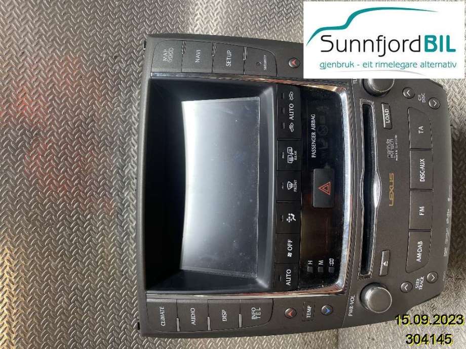 Bilstereo navigasjon til Lexus IS 2006-2013 (Type II) (XE20) (XE20) (LEXUS|8643153A00||8680553341)