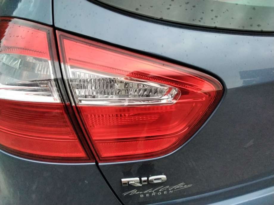 Baklykt venstre indre til Kia Rio, 2011-2017 Type III  (KIA|)