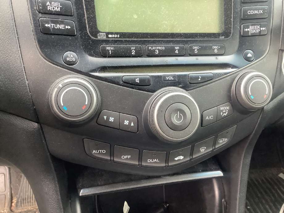 Varmeapparat betjening til Honda Accord, 2003-2008 (Type VII)  (HONDA|)