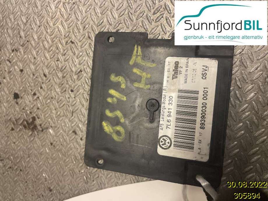 Styreenhet xenon/ballast til VW Touareg, 2003-2007 (Type I, Fase 1)  (VOLKSWAGEN|7L6941330)