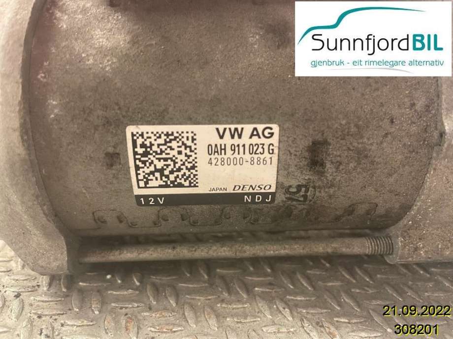 Starter til VW Golf VII, 2012-2017 (Fase 1)  (VOLKSWAGEN|0AH911023G)