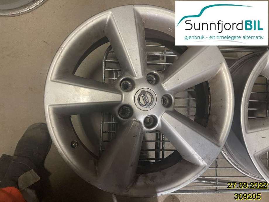 Felgsett aluminium til Nissan Qashqai 2007-2010 (Type I, Fase 1)  (NISSAN|)