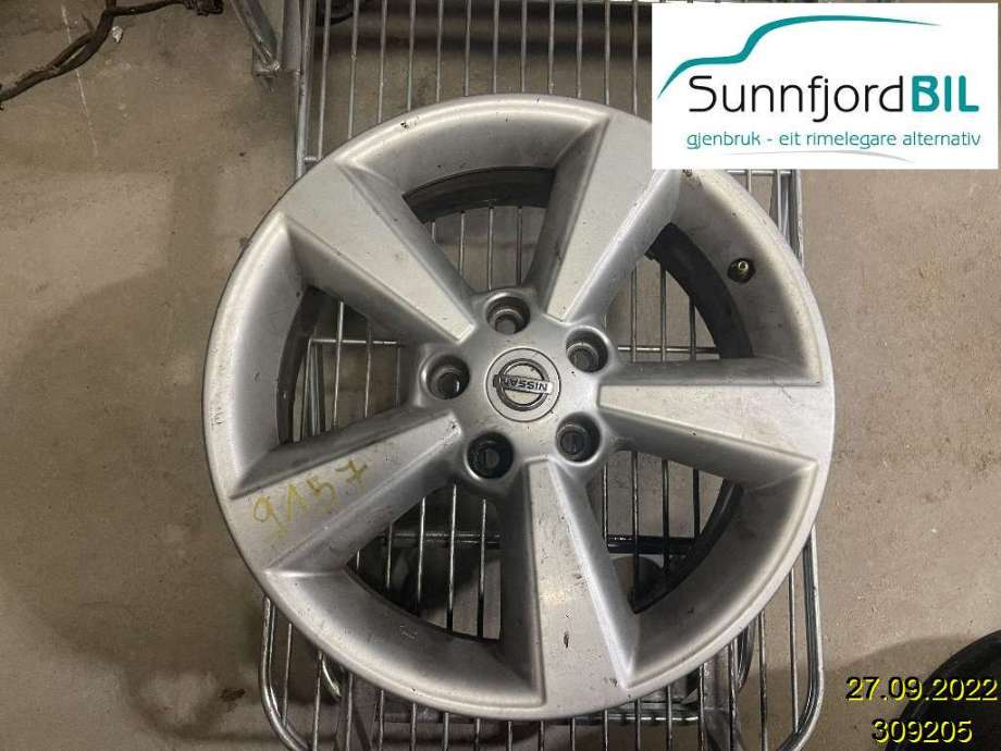 Felgsett aluminium til Nissan Qashqai 2007-2010 (Type I, Fase 1)  (NISSAN|)