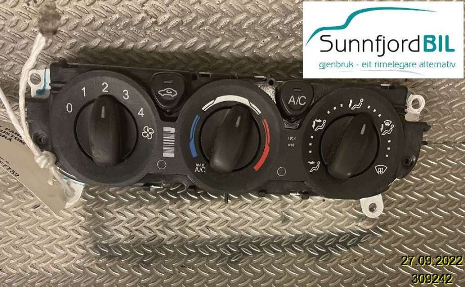 Varmeapparat betjening til Ford Transit Custom, 2013-2023 (Type I)  (FORD|1843211)