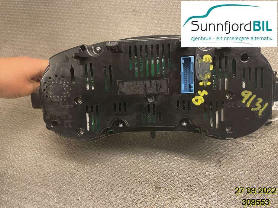 Instrumentpanel til Škoda Superb 2008-2015 (Type II) (SKODA|3T1 920 841 M|3T1 920 841 M 1QB|3T1920841M)