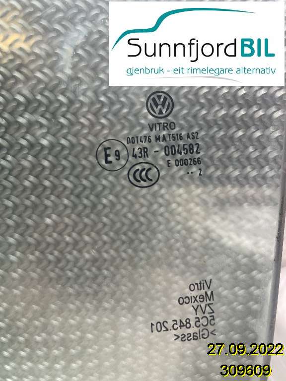 Siderute venstre foran til VW Beetle 2011-2018 (Type II) (VOLKSWAGEN|)