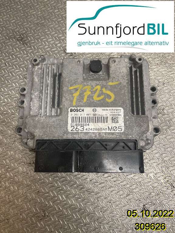 Styreenhet motor til Fiat Doblo, 2010-->> (Type II)  (FIAT|0281017006)