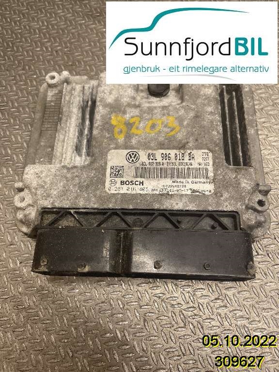 Styreenhet motor til VW Golf VI, 2008-2012  (VOLKSWAGEN|03L906018BA)
