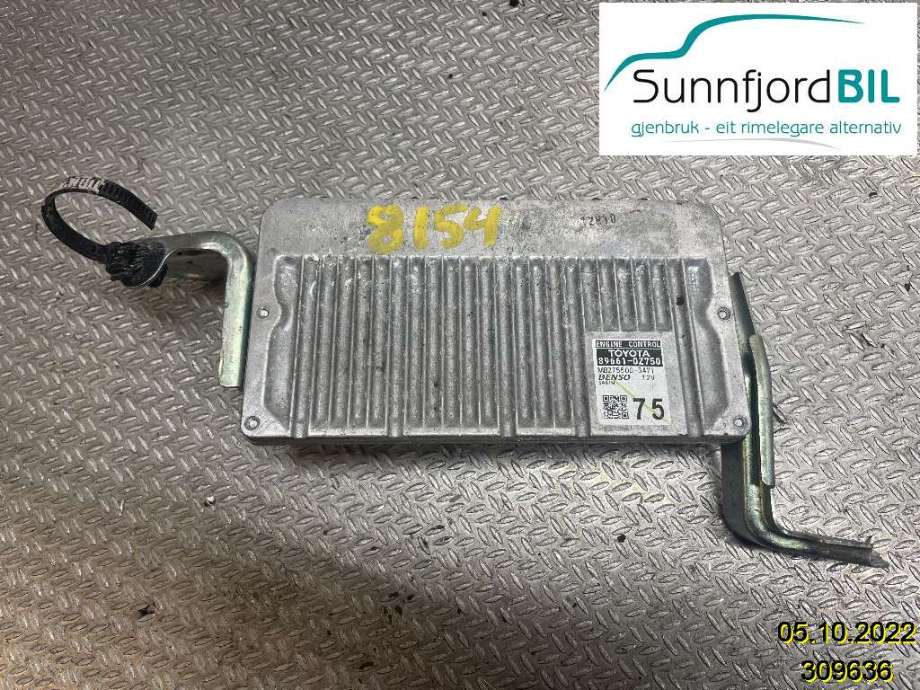 Styreenhet motor til Toyota Auris, 2015-2019 (Type II, Fase 2)  (TOYOTA|)